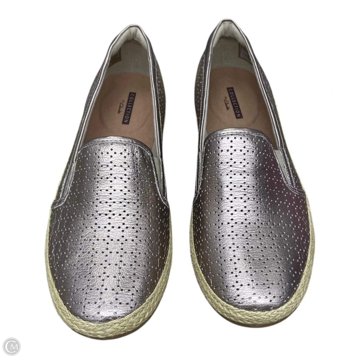 Shoes Flats By Clarks In Gold, Size: 9.5