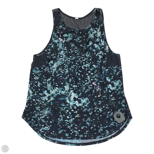 Athletic Tank Top By Lululemon In Multi-colored, Size: 4
