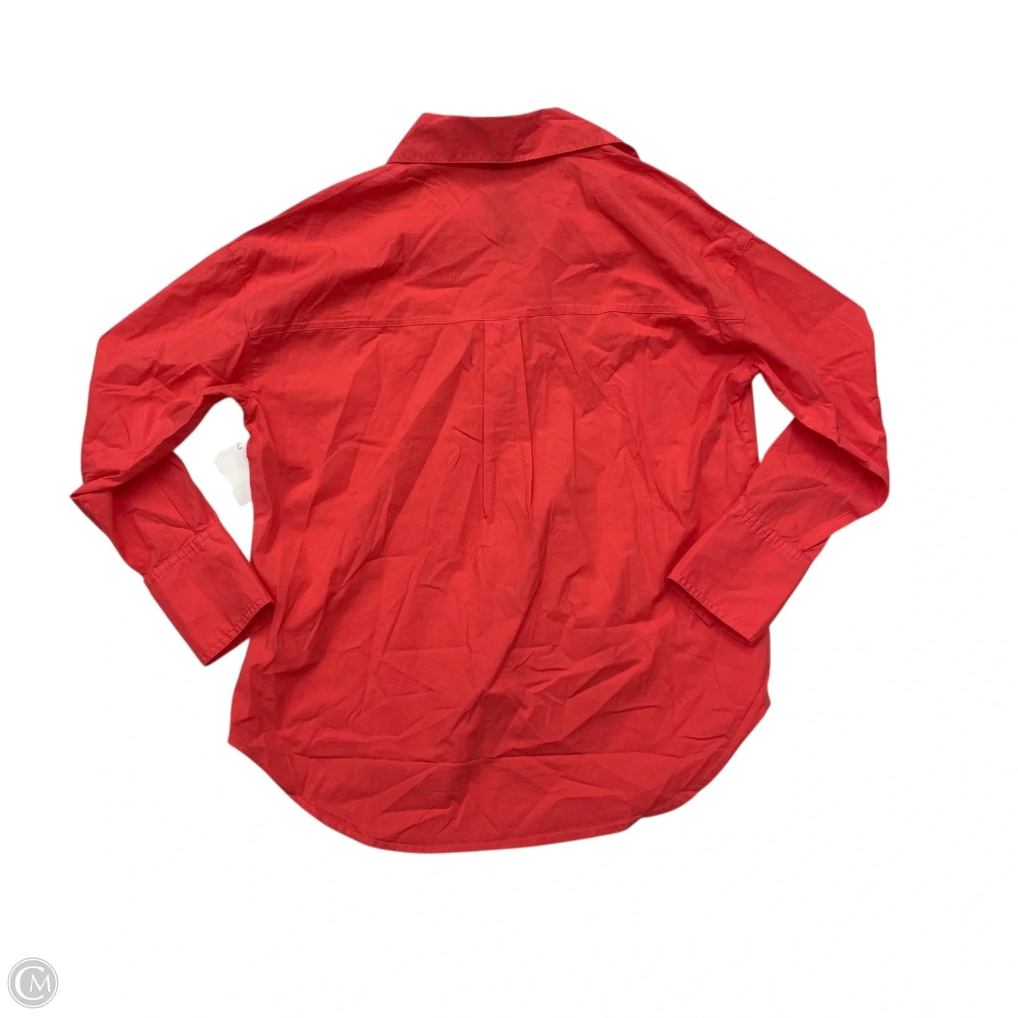 Top Long Sleeve By Cmc In Red, Size: Xs