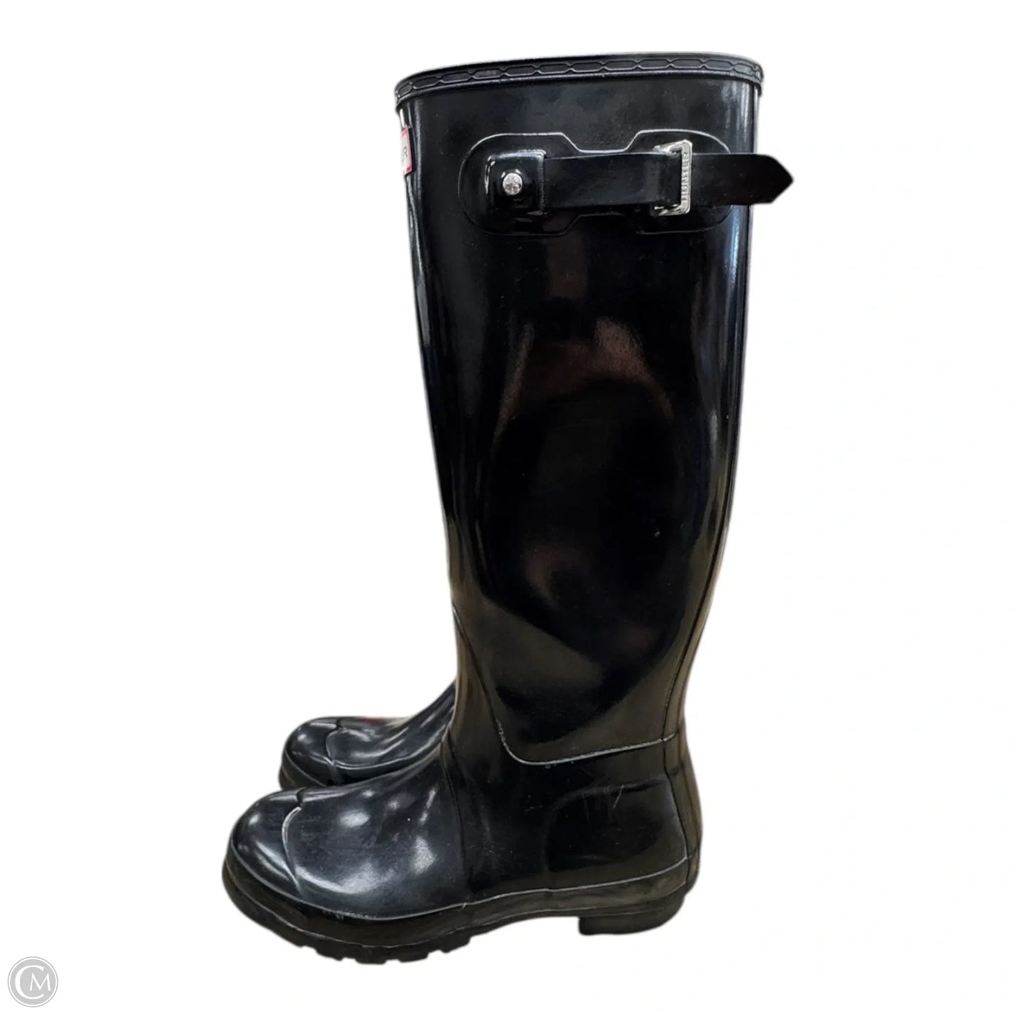 Boots Rain By Hunter In Black, Size: 8