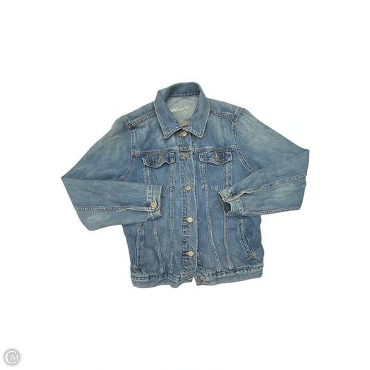 Jacket Denim By Gap In Blue, Size: Xl