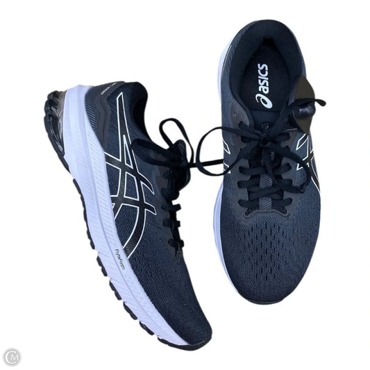 Shoes Athletic By Asics In Black & White, Size: 8