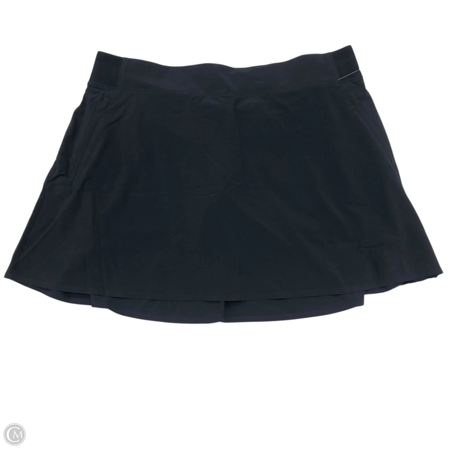 Athletic Skort By Athleta In Black, Size: 18