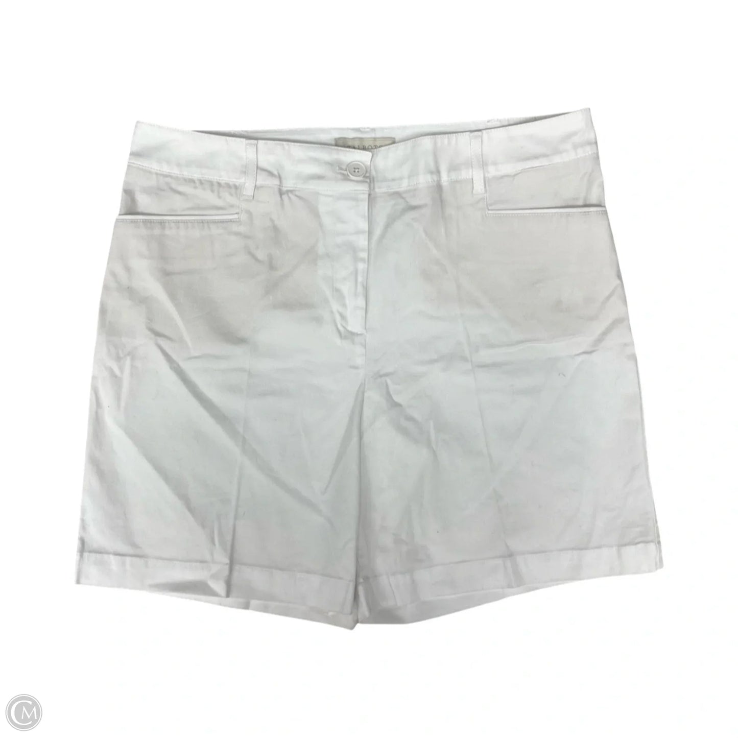 Shorts By Talbots In White, Size: 12