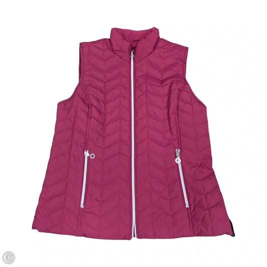 Vest Puffer & Quilted By Marc New York In Pink, Size: M