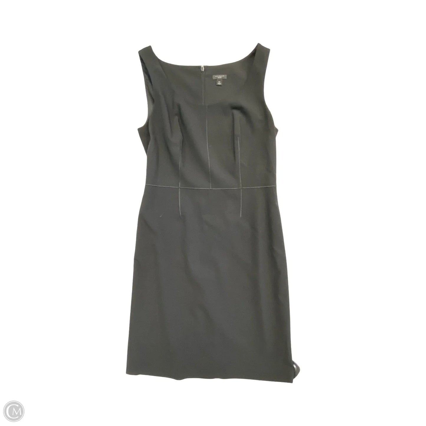 Dress Casual Midi By Ann Taylor In Black, Size: 8p