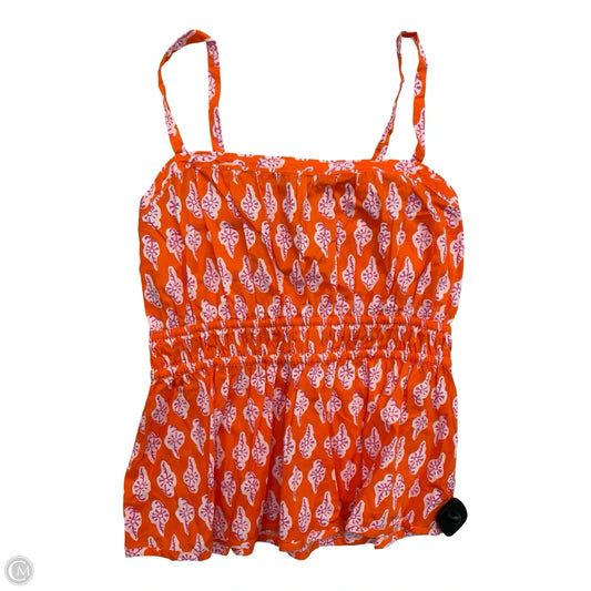 Top Sleeveless By J. Crew In Multi-colored, Size: 10