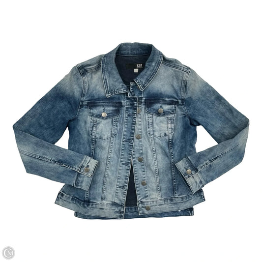 Jacket Denim By Kut In Blue, Size: S