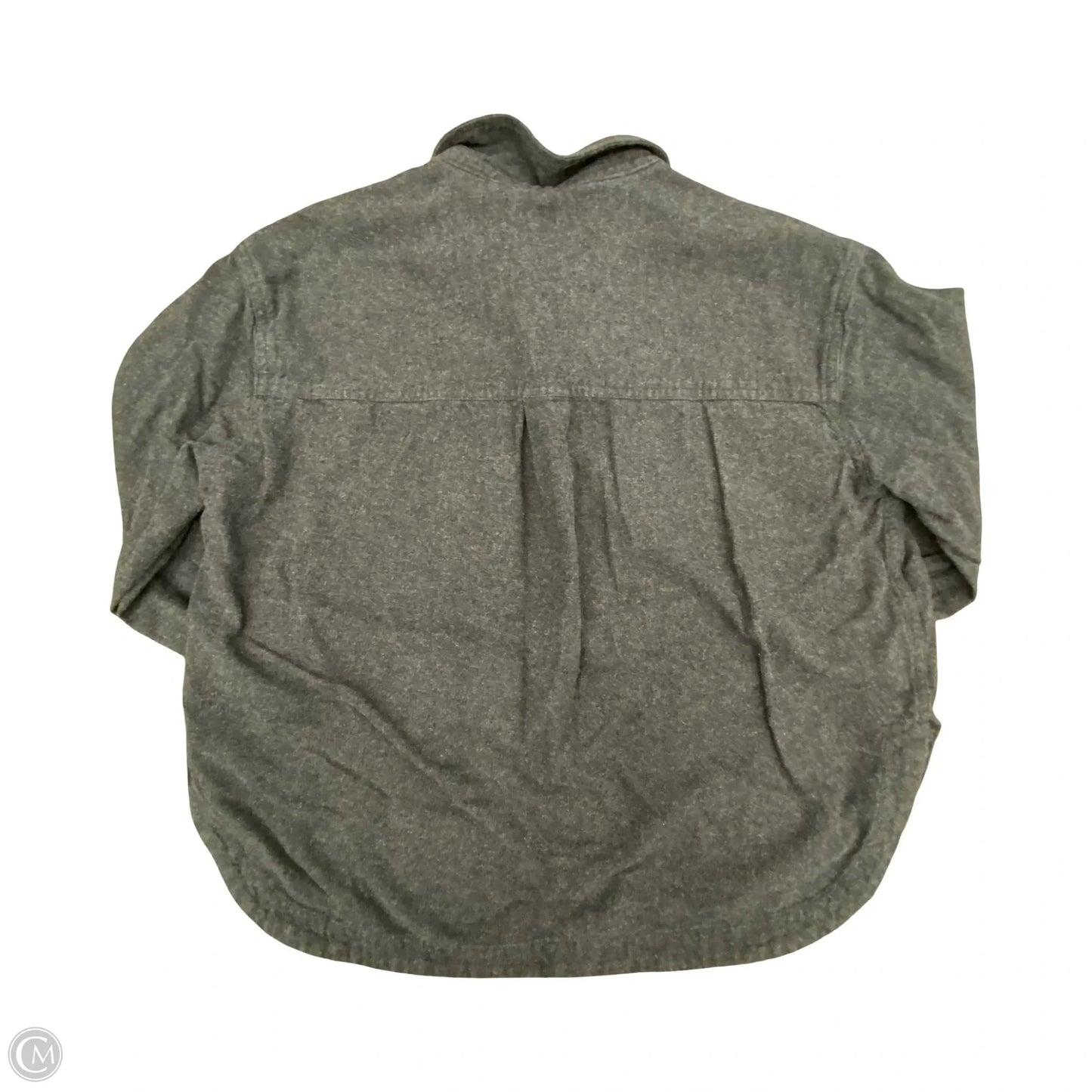 Top Long Sleeve By Everlane In Grey, Size: S