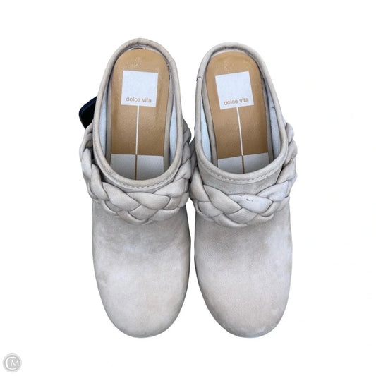 Shoes Heels Block By Dolce Vita In Tan, Size: 7.5