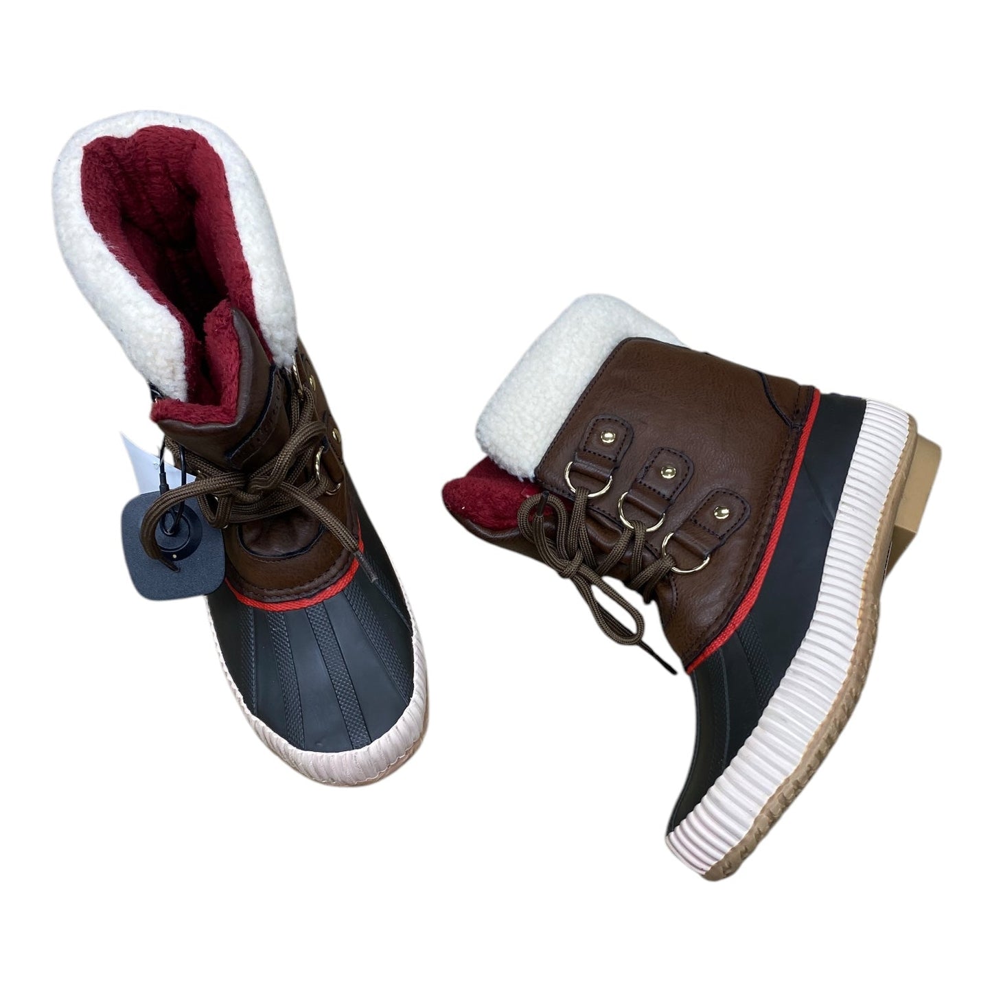 Boots Snow By Tommy Hilfiger In Brown, Size: 6