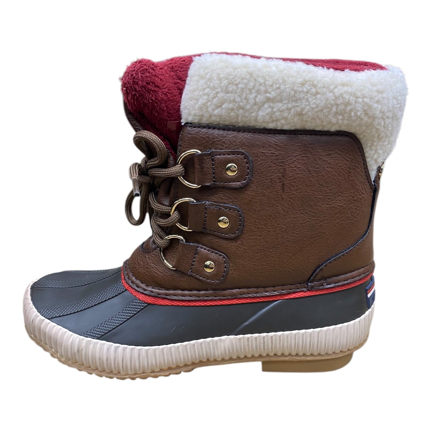 Boots Snow By Tommy Hilfiger In Brown, Size: 6