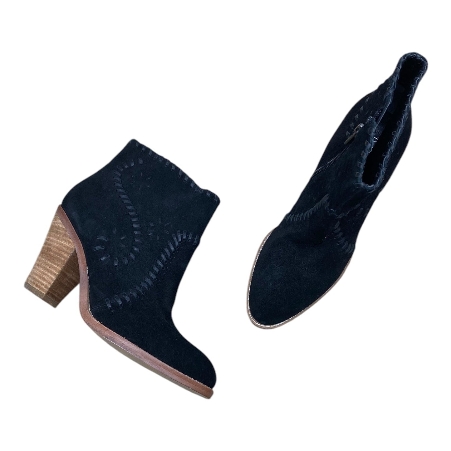 Boots Ankle Heels By Ivanka Trump In Black, Size: 6