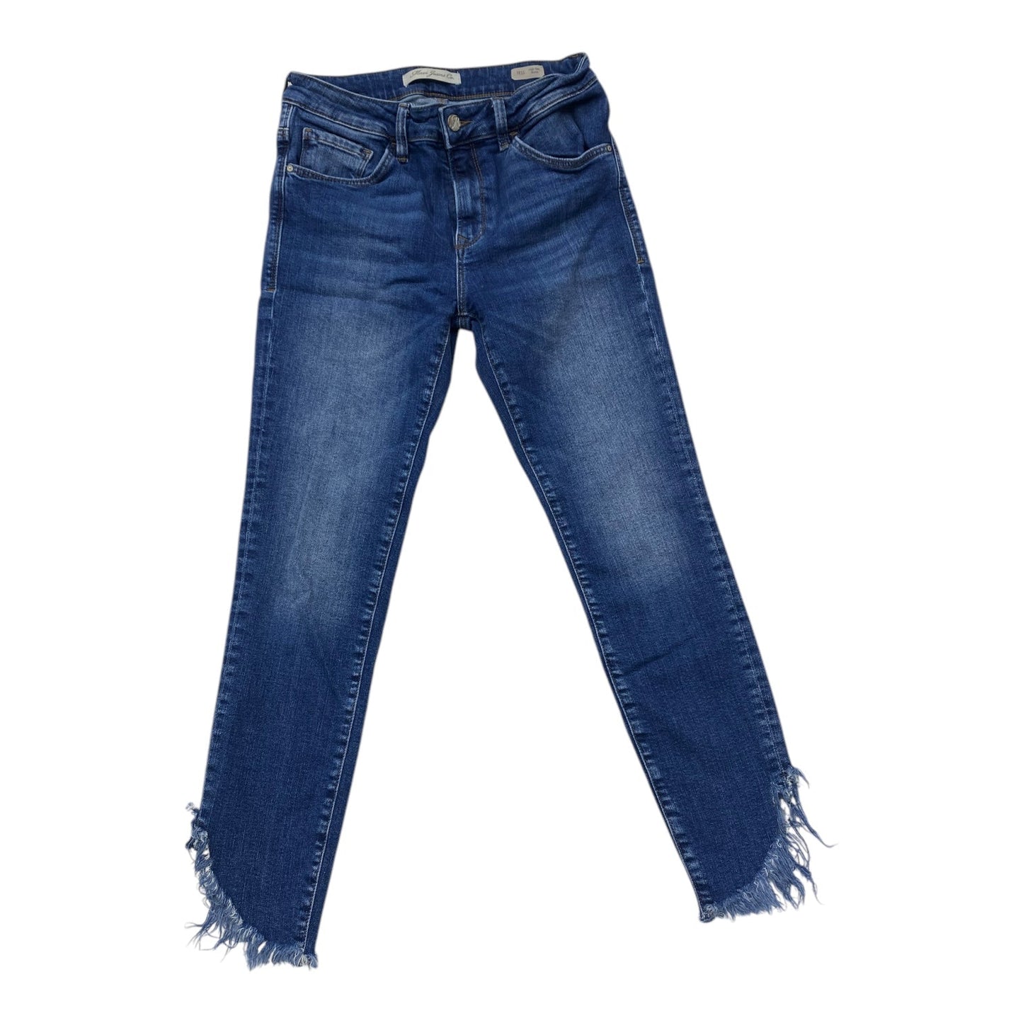 Jeans Skinny By Mavi In Blue Denim, Size: 4