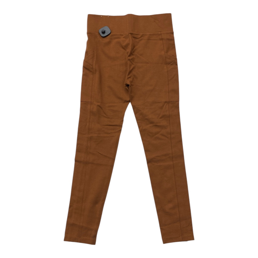 Athletic Leggings By Lou And Grey In Brown, Size: M