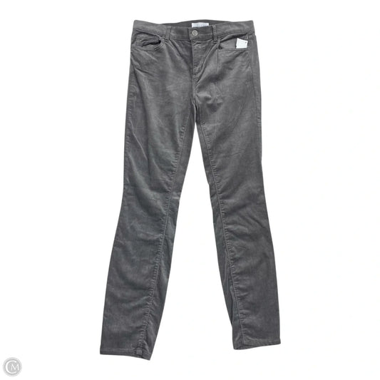 Pants Corduroy By Loft In Grey, Size: 4