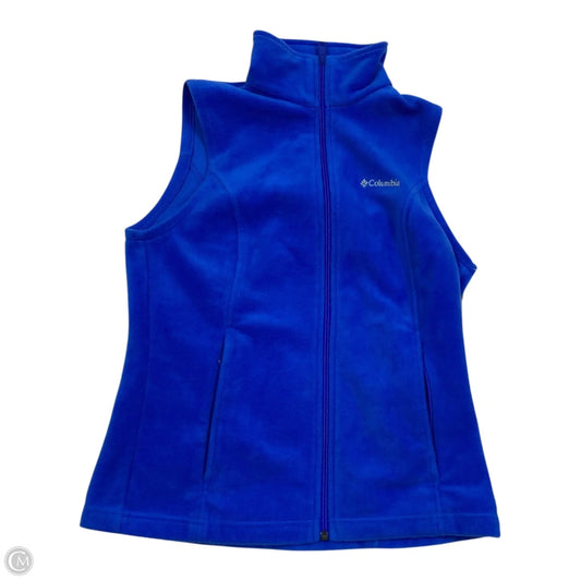 Vest Fleece By Columbia In Blue, Size: S