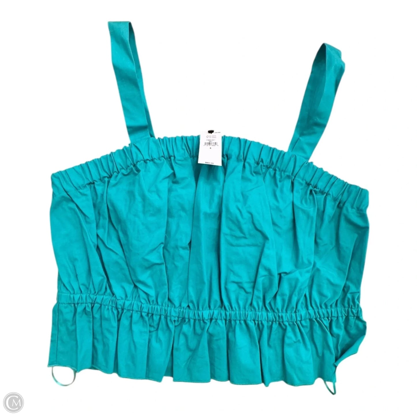 Top Sleeveless By Banana Republic In Teal, Size: S