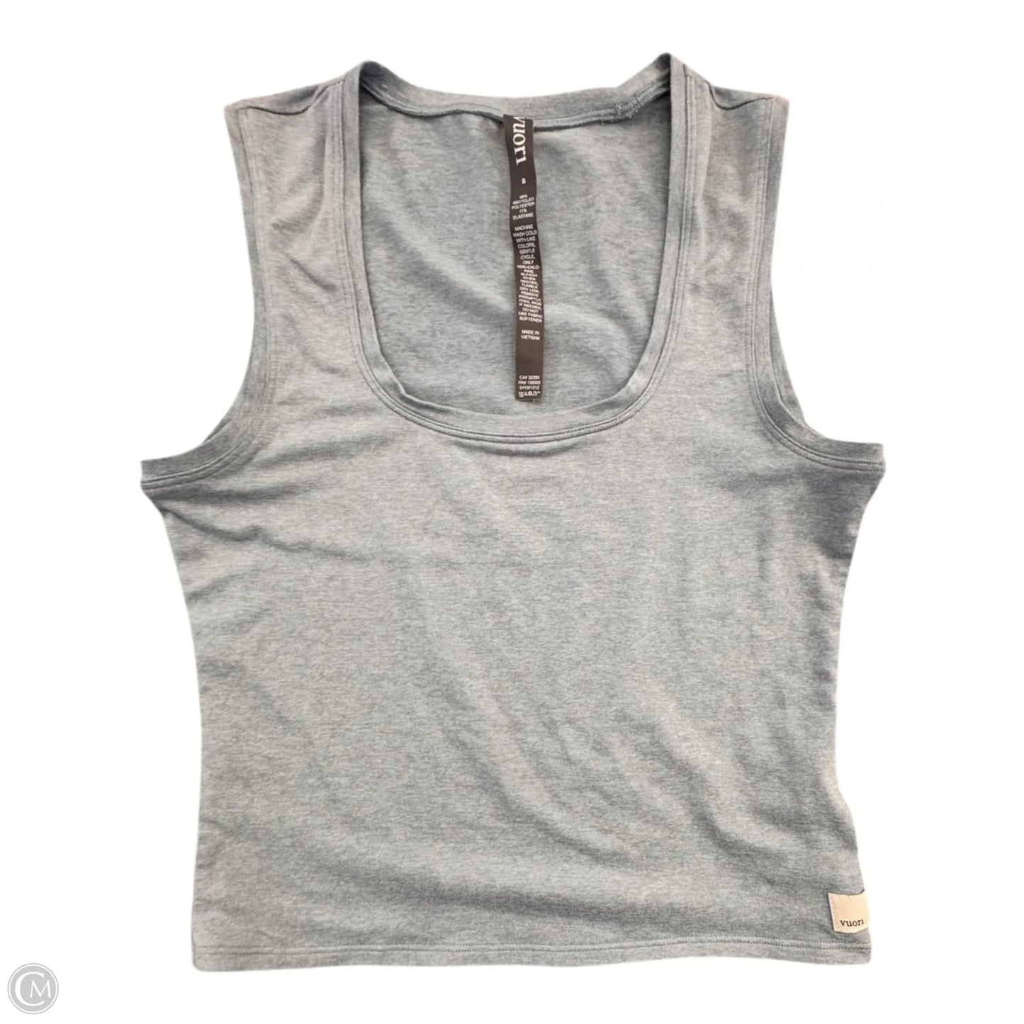 Athletic Tank Top By Vuori In Green, Size: S