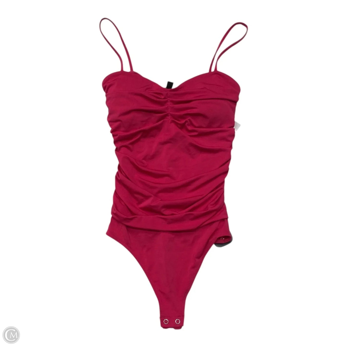 Bodysuit By Express In Pink, Size: Xs