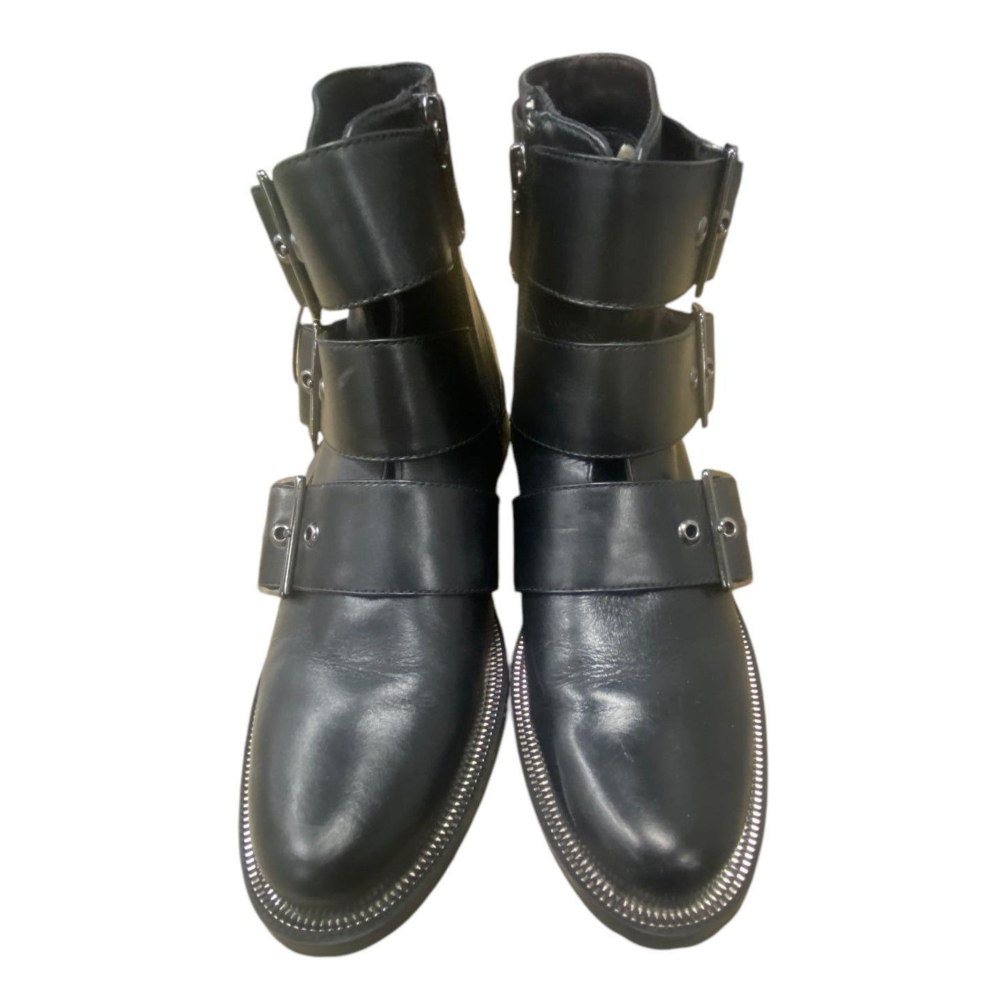 Boots Ankle Heels By Blondo In Black, Size: 7