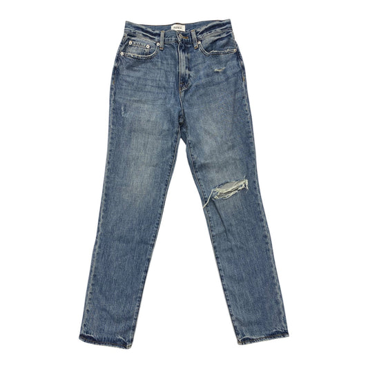 Jeans Straight By Pistola In Blue Denim, Size: 2