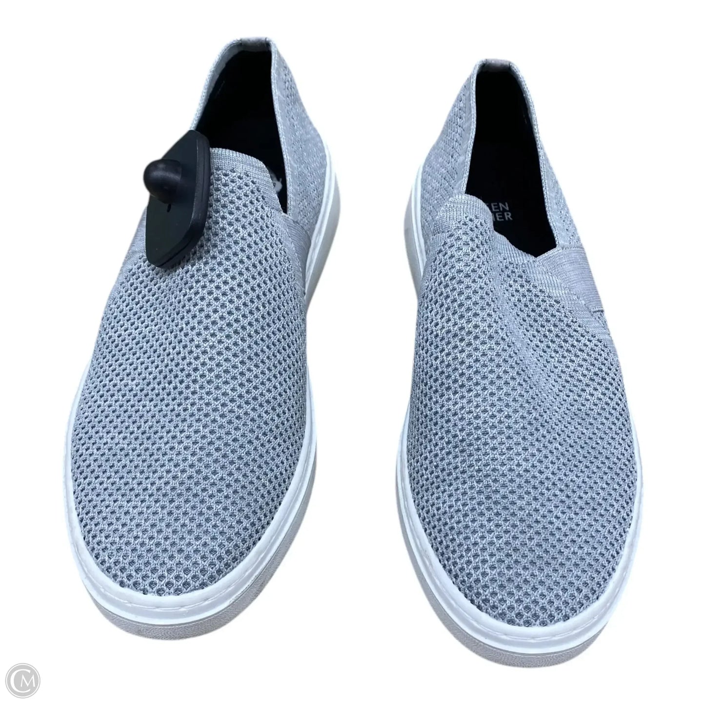 Shoes Designer By Eileen Fisher In Grey & White, Size: 9