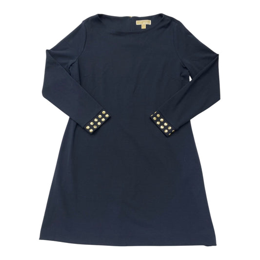 Dress Casual Midi By Michael By Michael Kors In Navy, Size: Xl