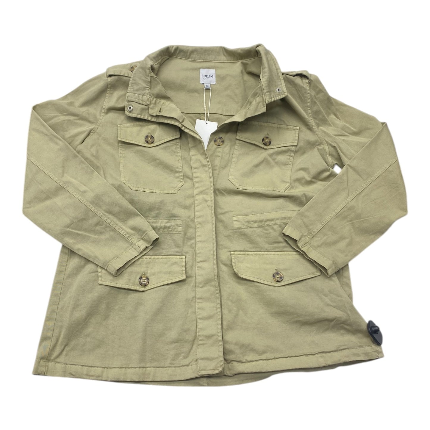 Jacket Other By Kensie In Green, Size: Xl