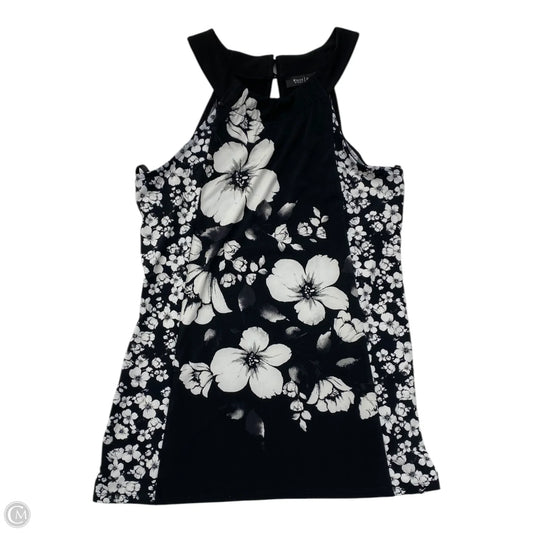 Top Sleeveless By White House Black Market In Black & White, Size: S