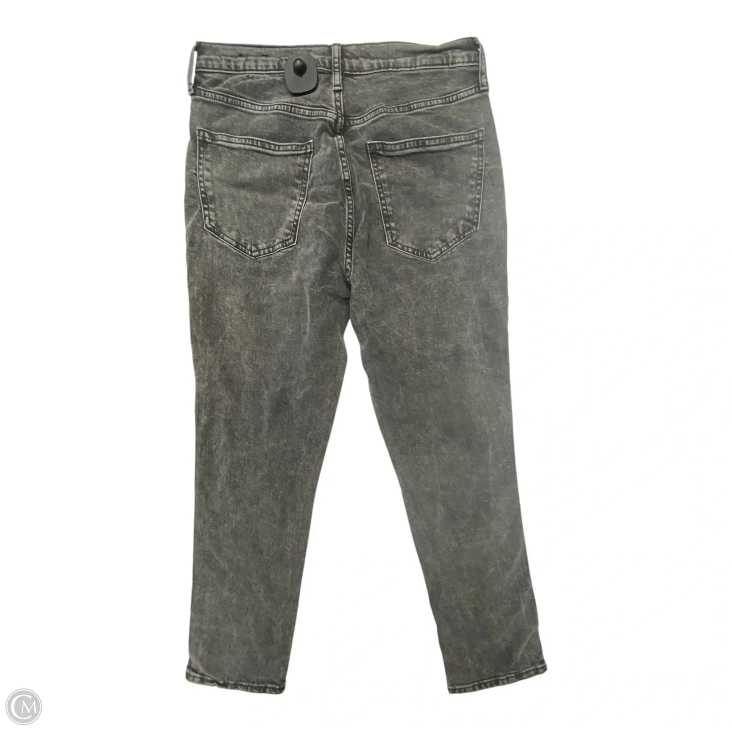 Jeans Skinny By Gap In Grey Denim, Size: 6