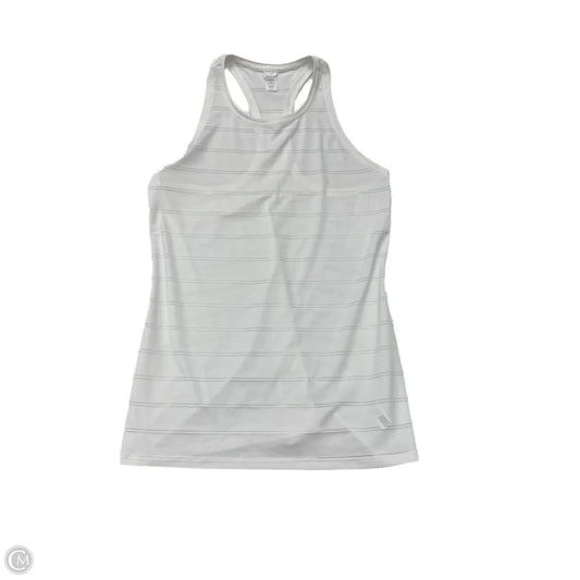 Athletic Tank Top By Athleta In White, Size: S