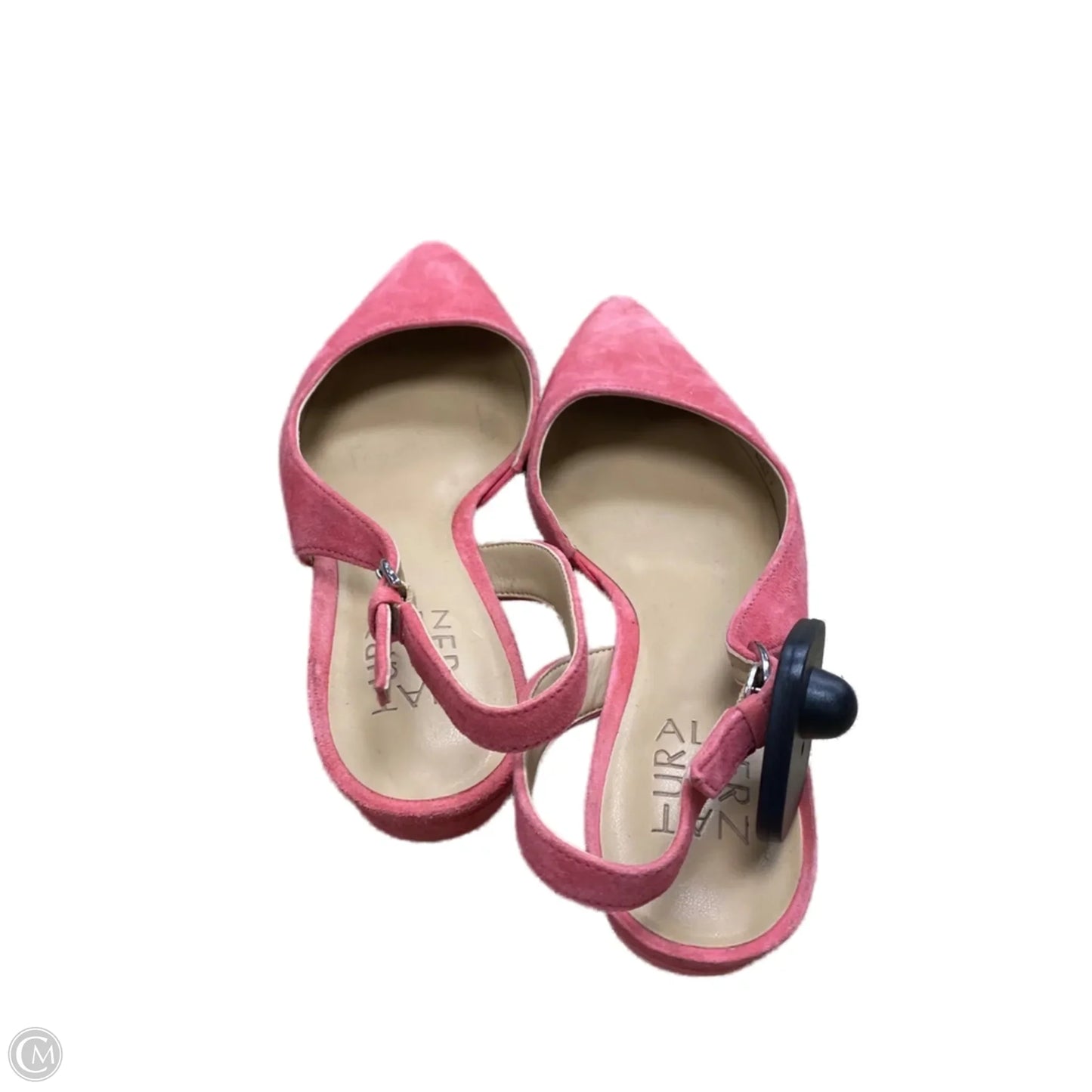 Sandals Heels Platform By Naturalizer In Pink, Size: 6.5