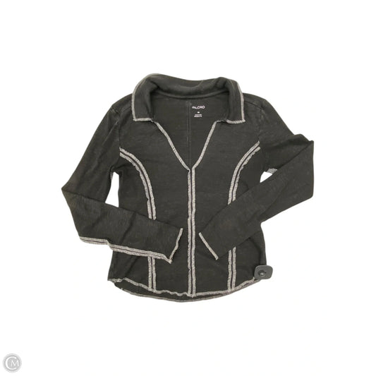 Top Long Sleeve By Pilcro In Black & White, Size: Xs