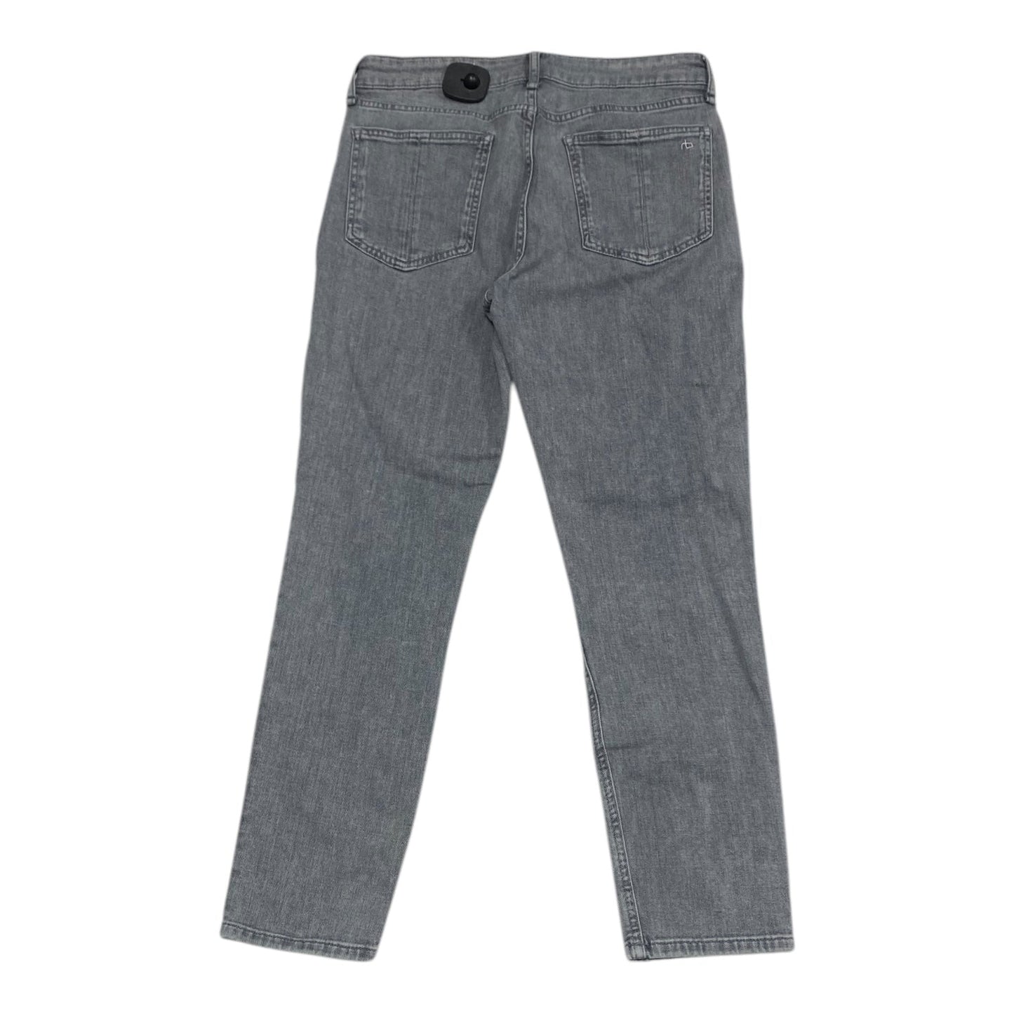 Jeans Skinny By Rag & Bones Jeans In Grey Denim, Size: 6