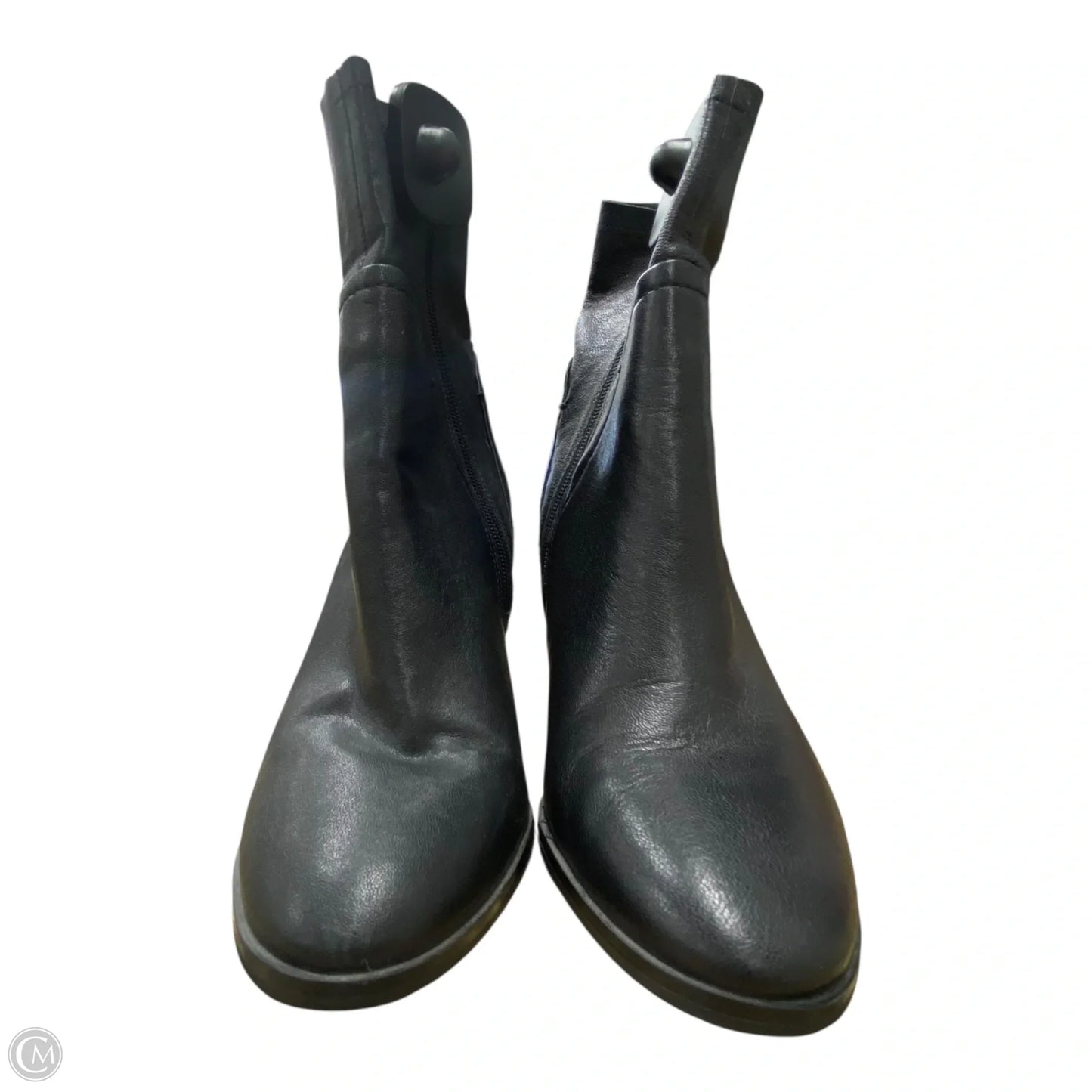 Boots Ankle Heels By Gibson And Latimer In Black, Size: 8