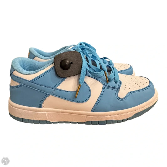 Shoes Sneakers By Nike In Blue & White, Size: 9