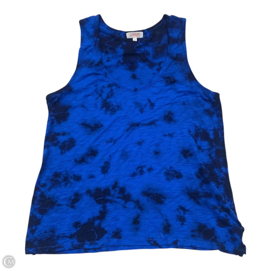 Athletic Tank Top By Goldie Lewinter In Blue, Size: M