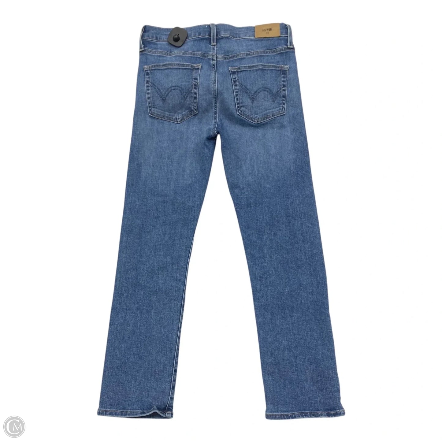 Jeans Straight By Edwin In Blue Denim, Size: 6
