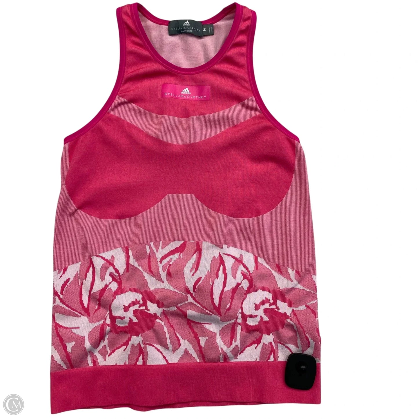 Athletic Tank Top By Adidas In Pink, Size: M