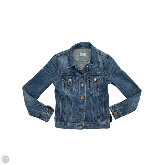 Jacket Denim By J. Crew In Blue Denim, Size: S