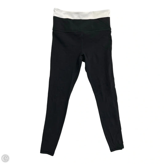 Athletic Leggings By Athleta In Black & White, Size: S