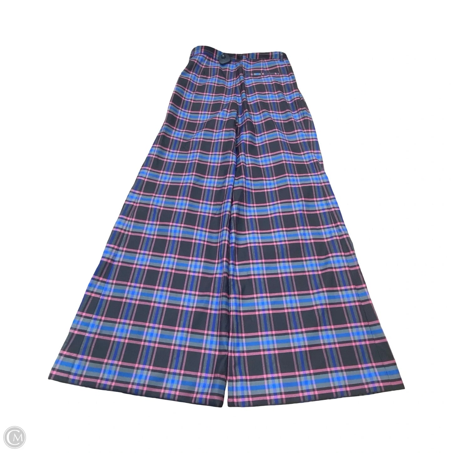Pants Designer By Cma In Plaid Pattern, Size: Xs