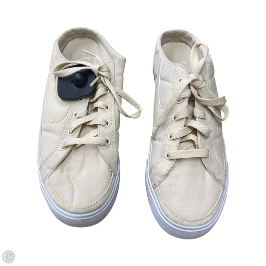 Shoes Sneakers By Nike In Cream, Size: 7.5