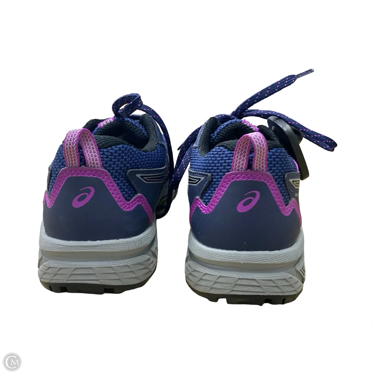 Shoes Sneakers By Askk Ny In Blue & Purple, Size: 6