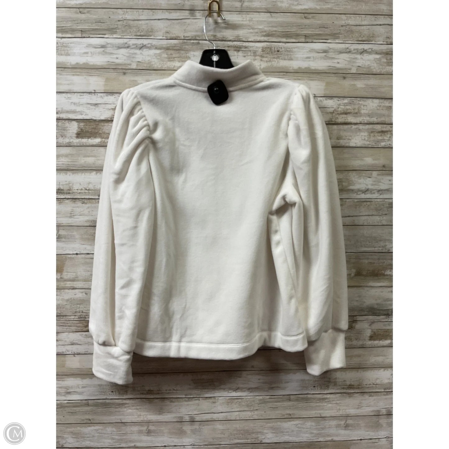 Jacket Fleece By Lilly Pulitzer In White, Size: L