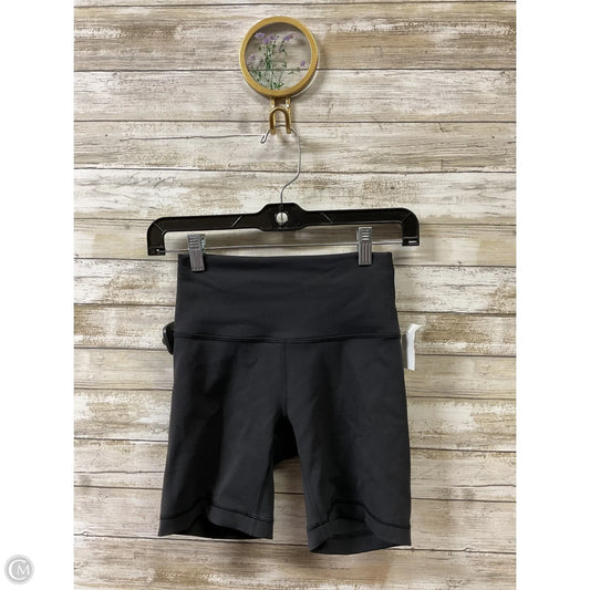 Athletic Shorts By Lululemon In Black, Size: 4