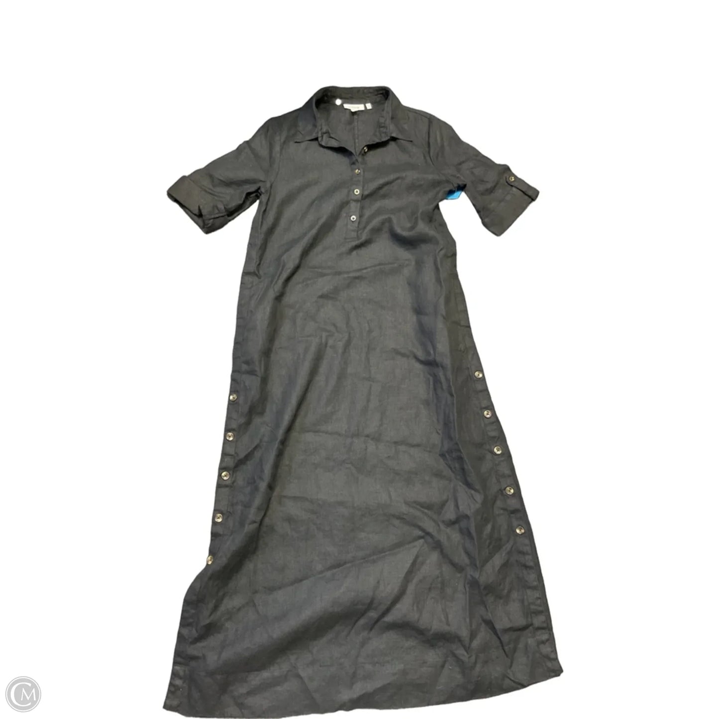 Dress Casual Maxi By Chicos In Black, Size: 10