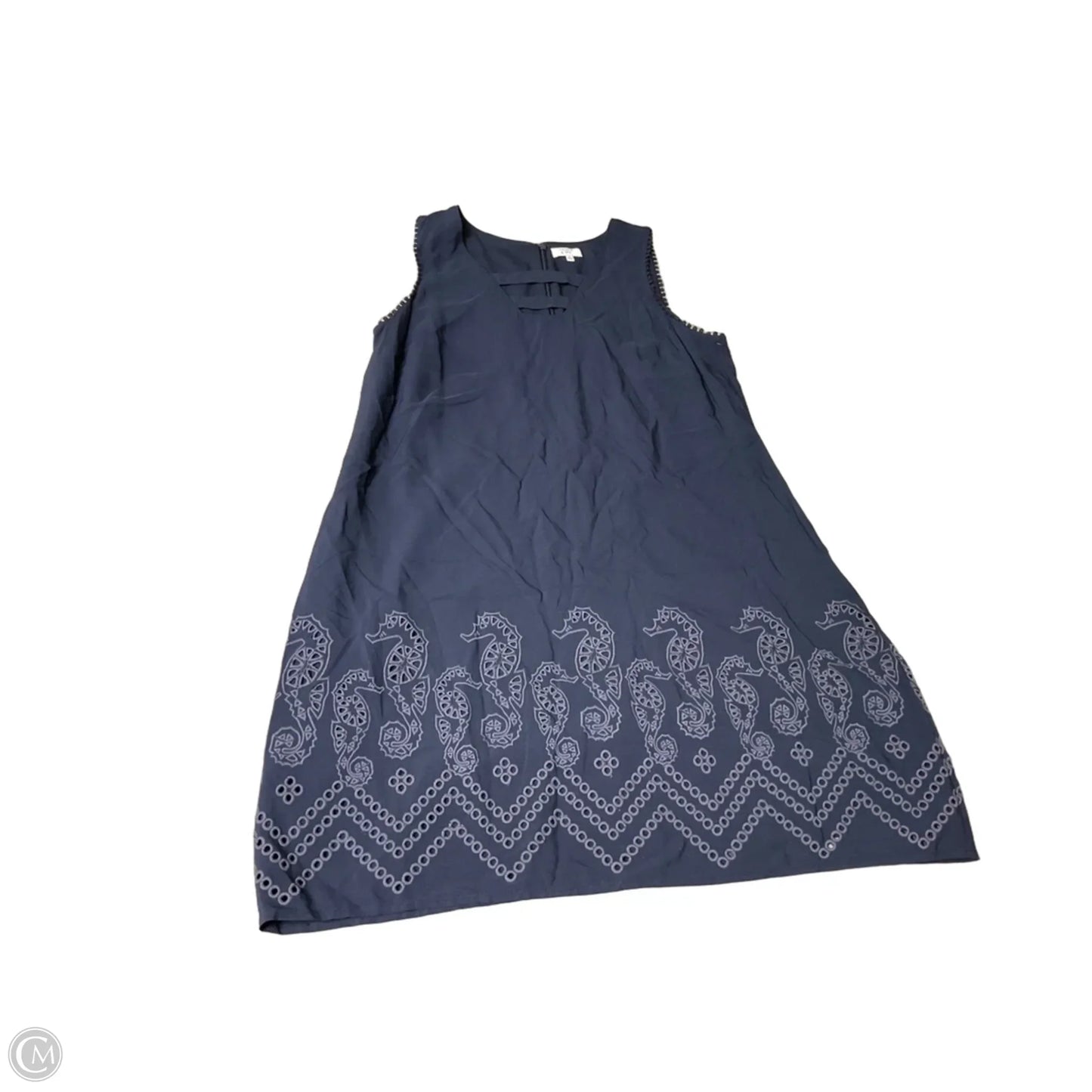 Dress Casual Short By Crown And Ivy In Navy, Size: M
