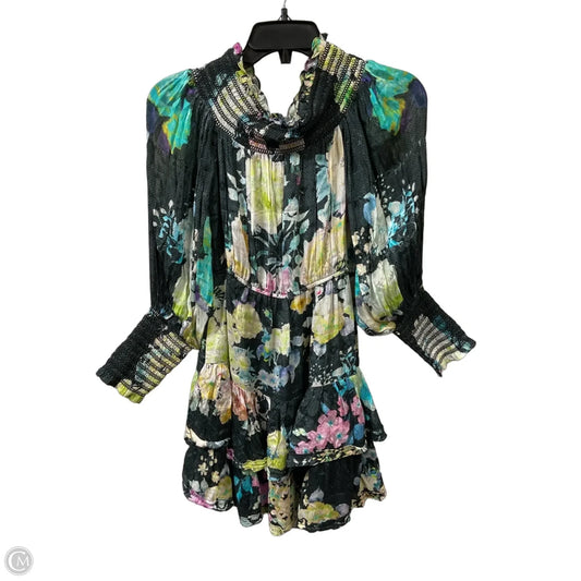 Dress Casual Short By Cma In Floral Print, Size: S